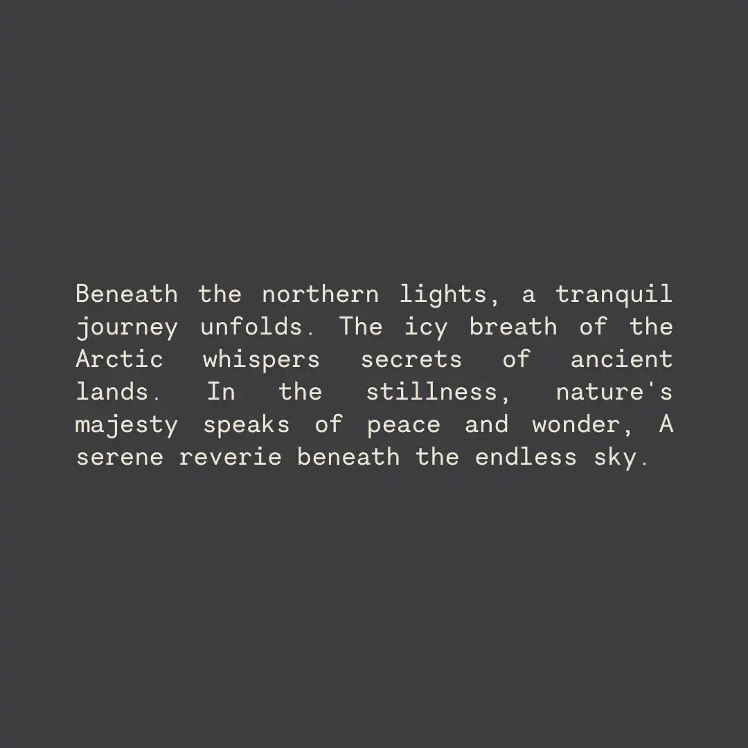 ❄️Northern Reverie – Candle of Arctic Tranquility