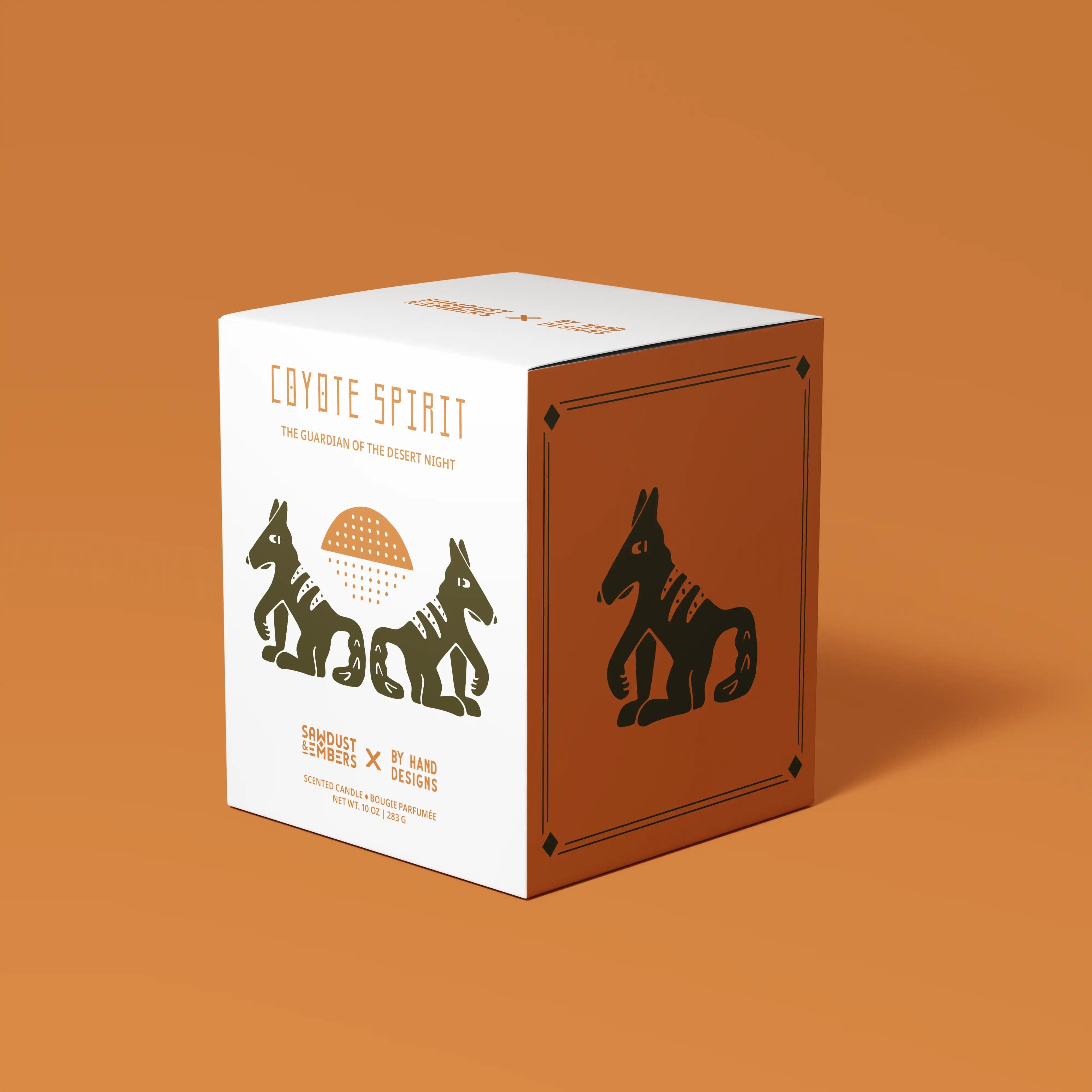 Sawdust & Embers Folklore Candles Coyote Spirit Candle