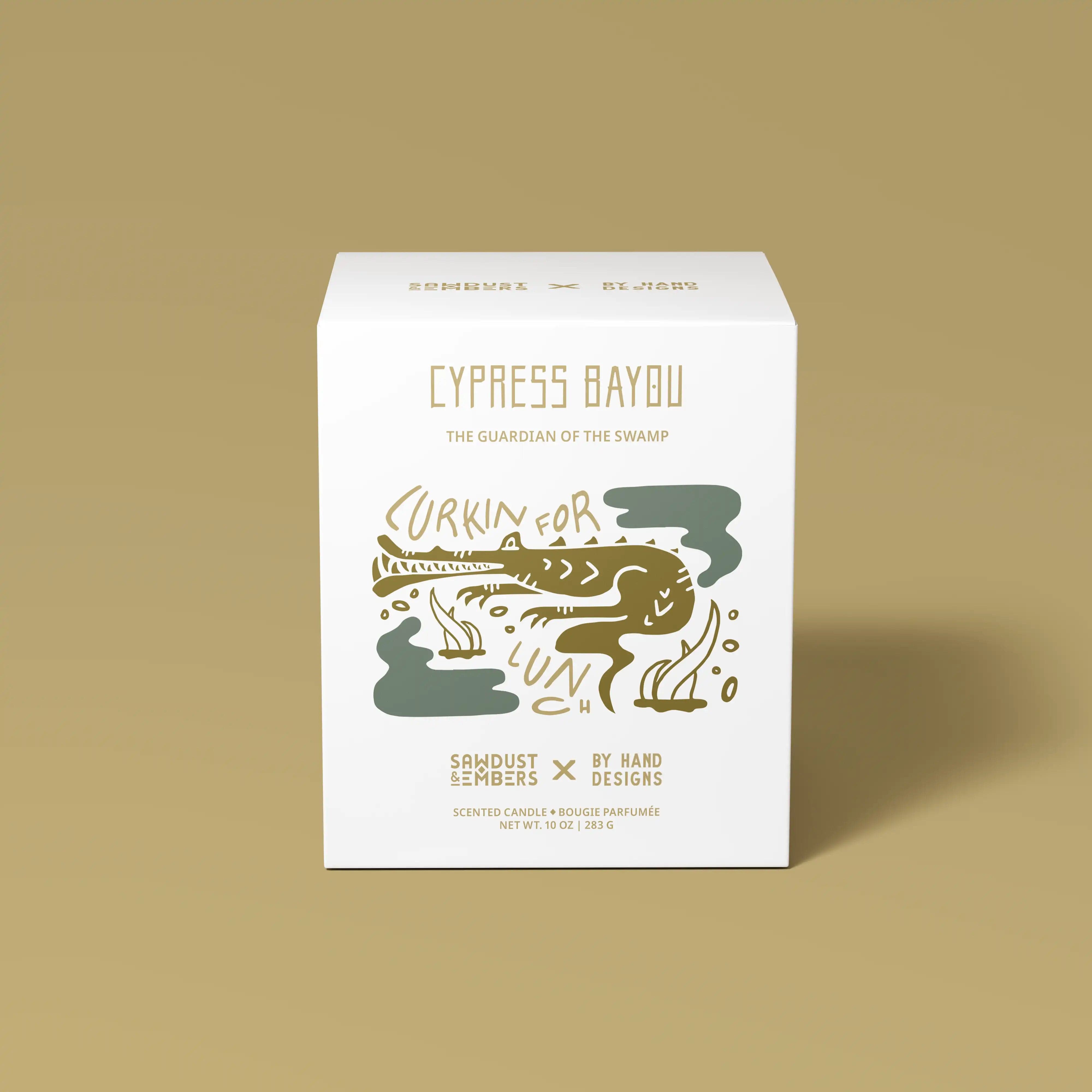 Sawdust & Embers Folklore Candles Cypress Bayou - The Guardian of the Swamp Candle