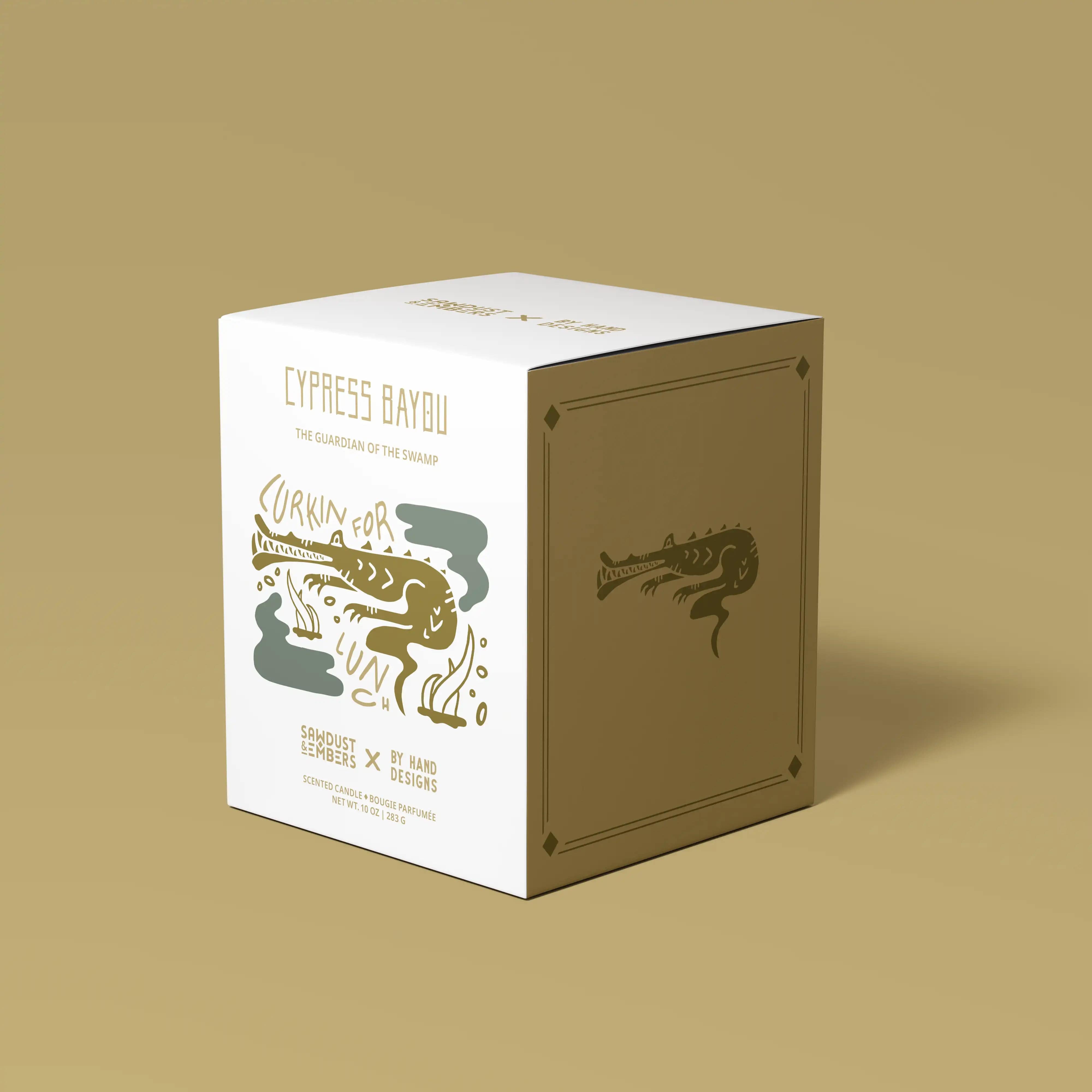 Sawdust & Embers Folklore Candles Cypress Bayou - The Guardian of the Swamp Candle