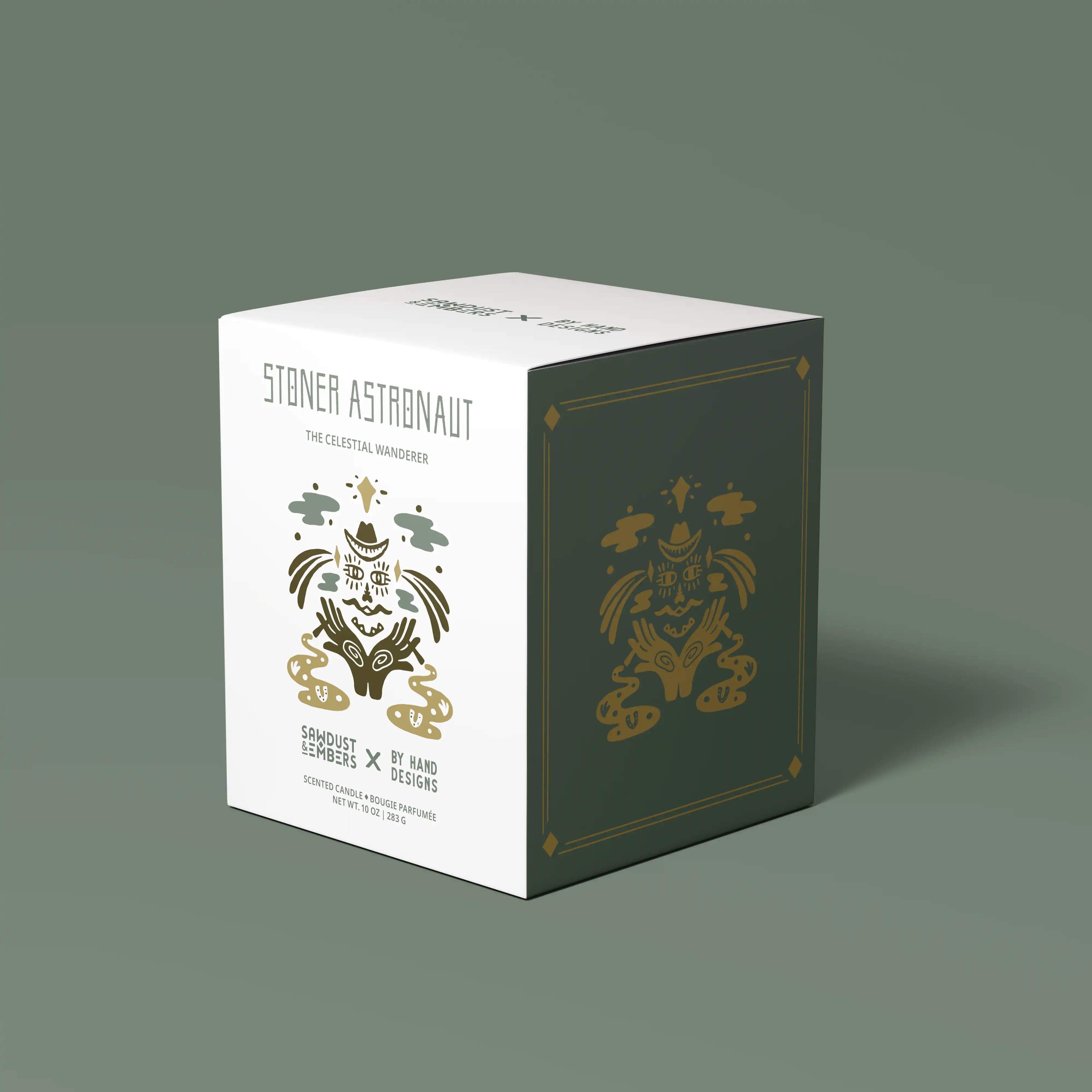 Sawdust & Embers Folklore Candles Stoner Astronaut - The Celestial Wanderer Candle