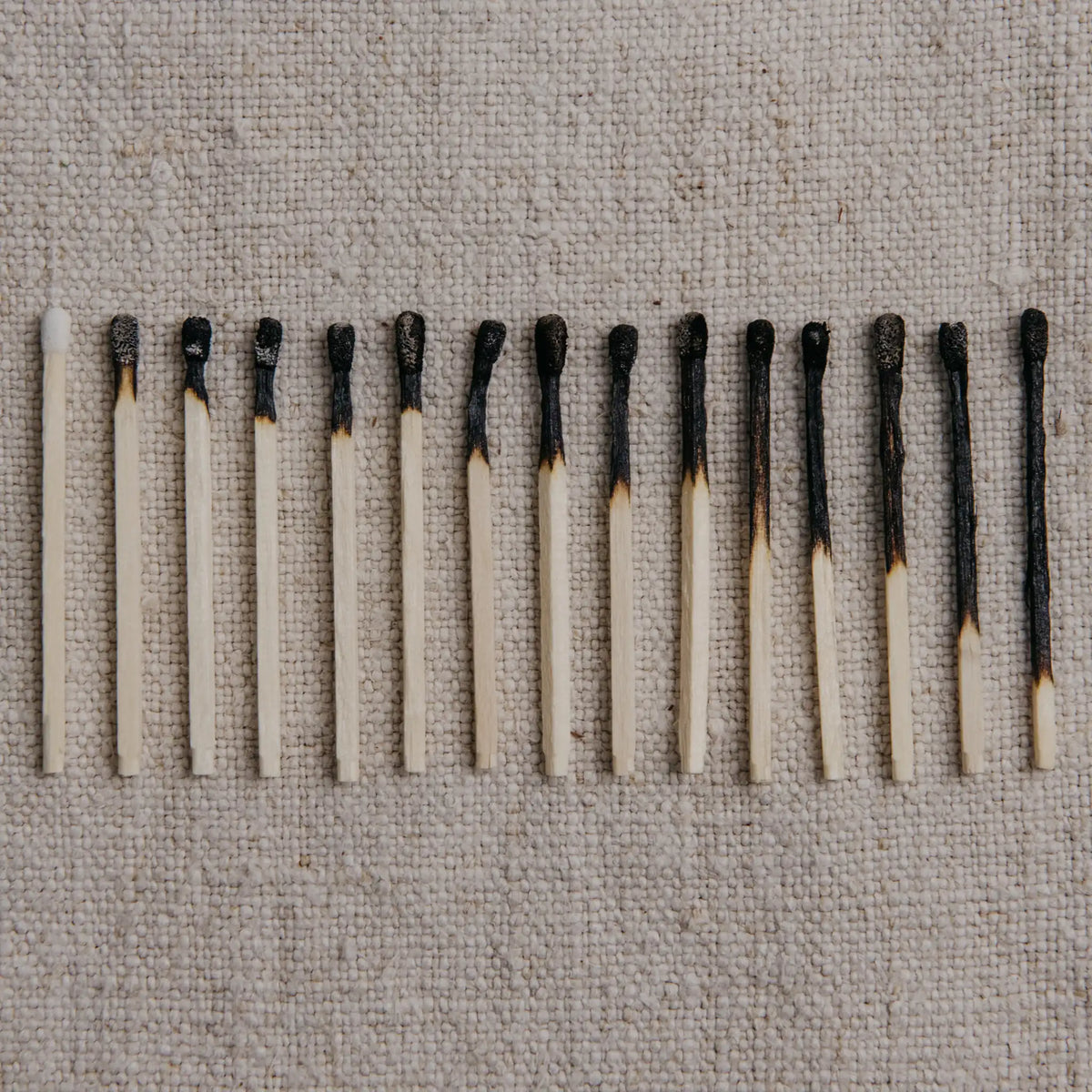 Matches and candle-care essentials for a clean, even candle burn.