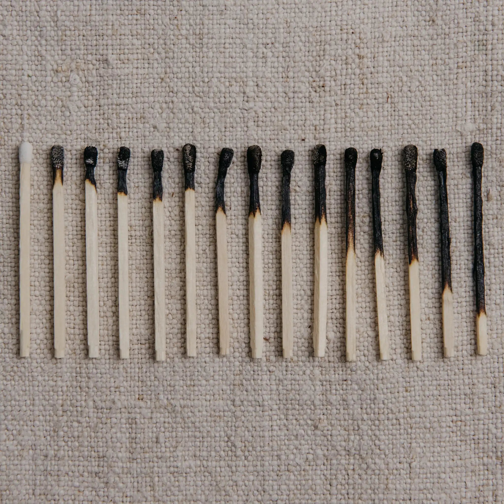 Matches and candle-care essentials for a clean, even candle burn.