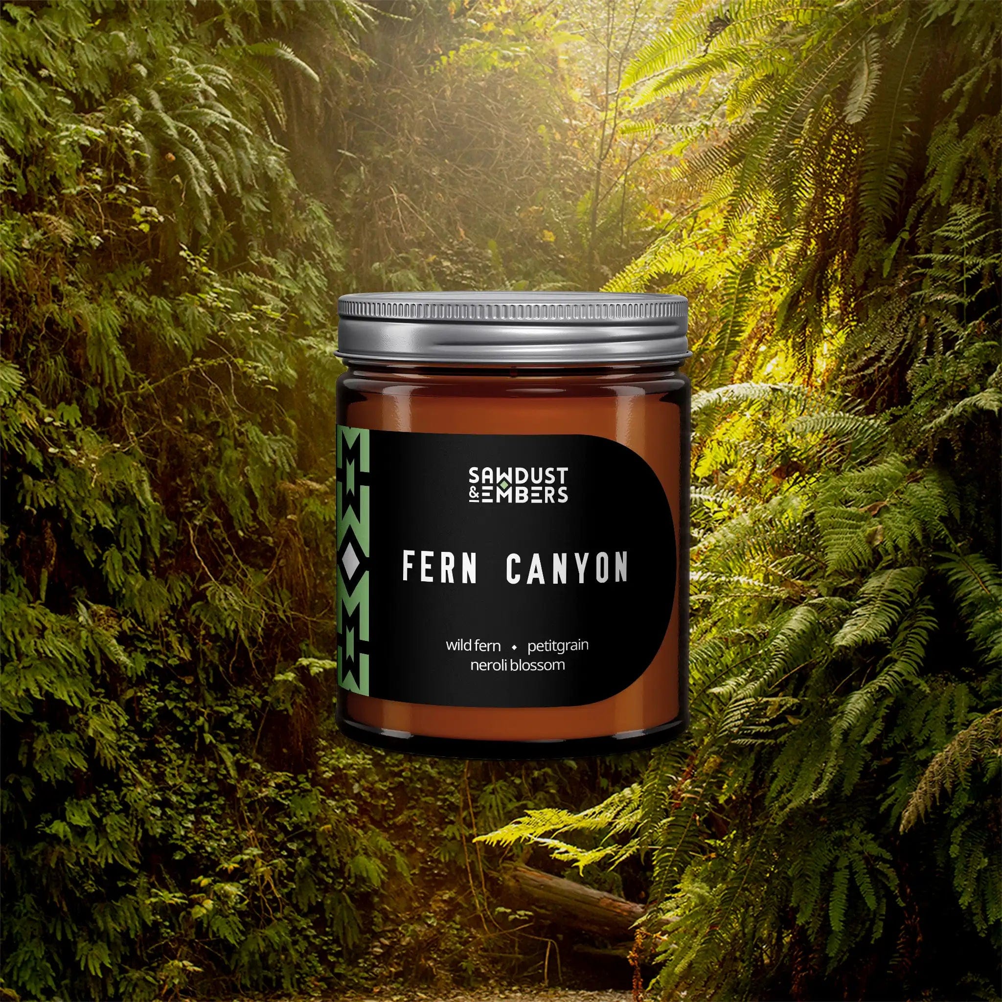 Sawdust & Embers Apothecary Candles Fern Canyon - 7.5 OZ Soy Candle