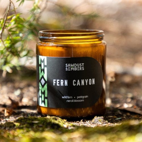 Sawdust & Embers Apothecary Candles Fern Canyon - 7.5 OZ Soy Candle