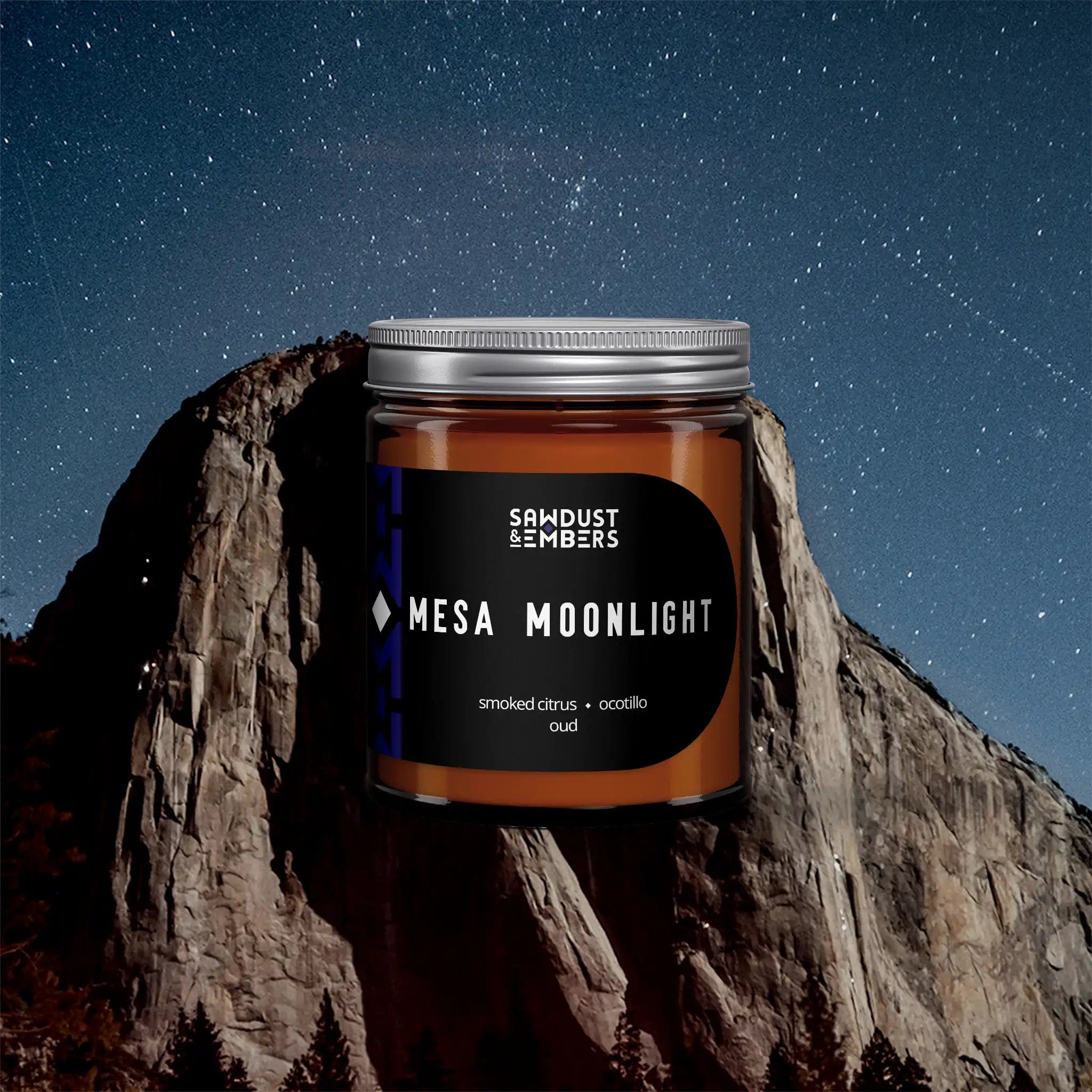 Sawdust & Embers Apothecary Candles Mesa Moonlight - 7.5 OZ Soy Candle