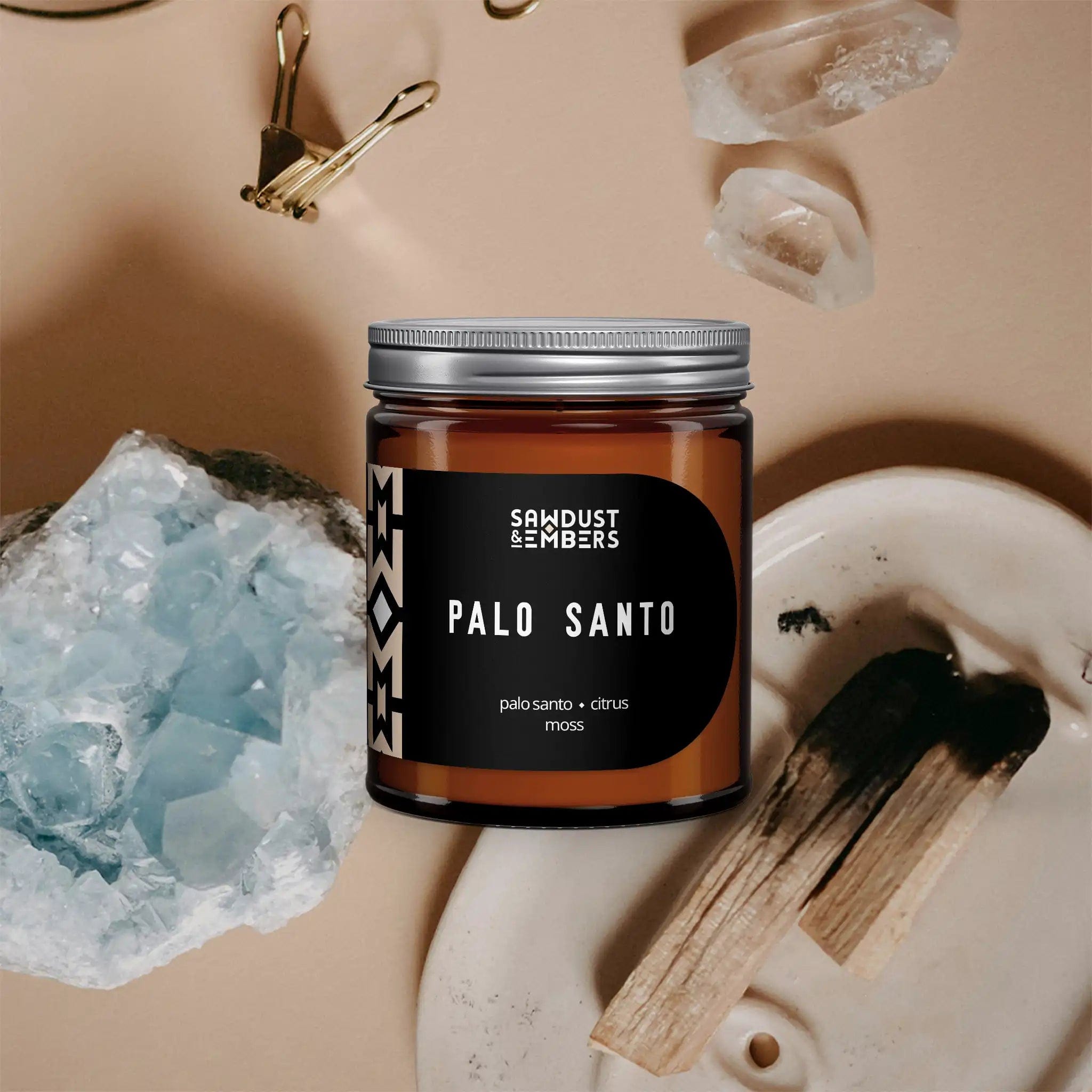 Sawdust & Embers Apothecary Candles Palo Santo - Signature Candle