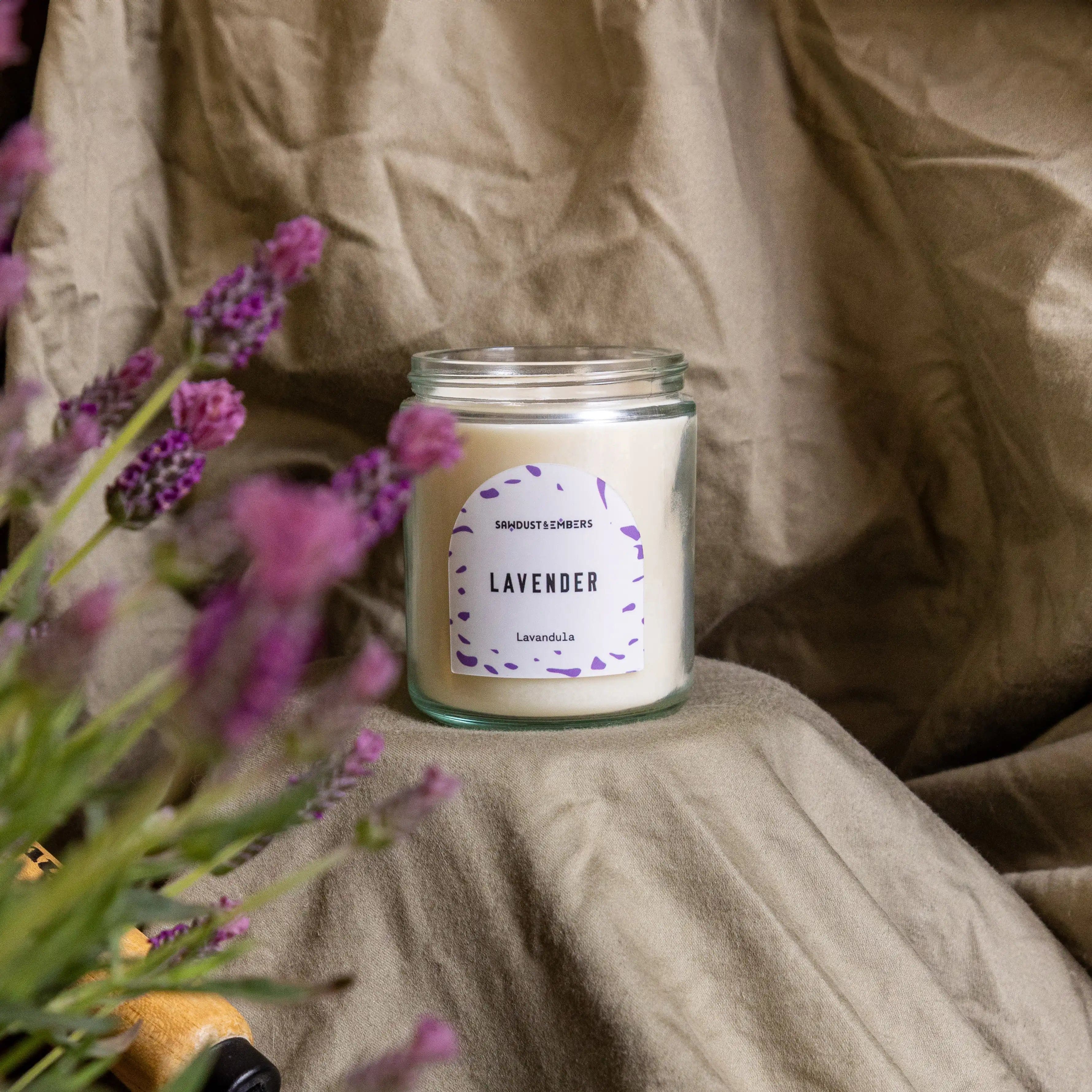 Sawdust & Embers Botanica Candles Lavender - Signature Candle