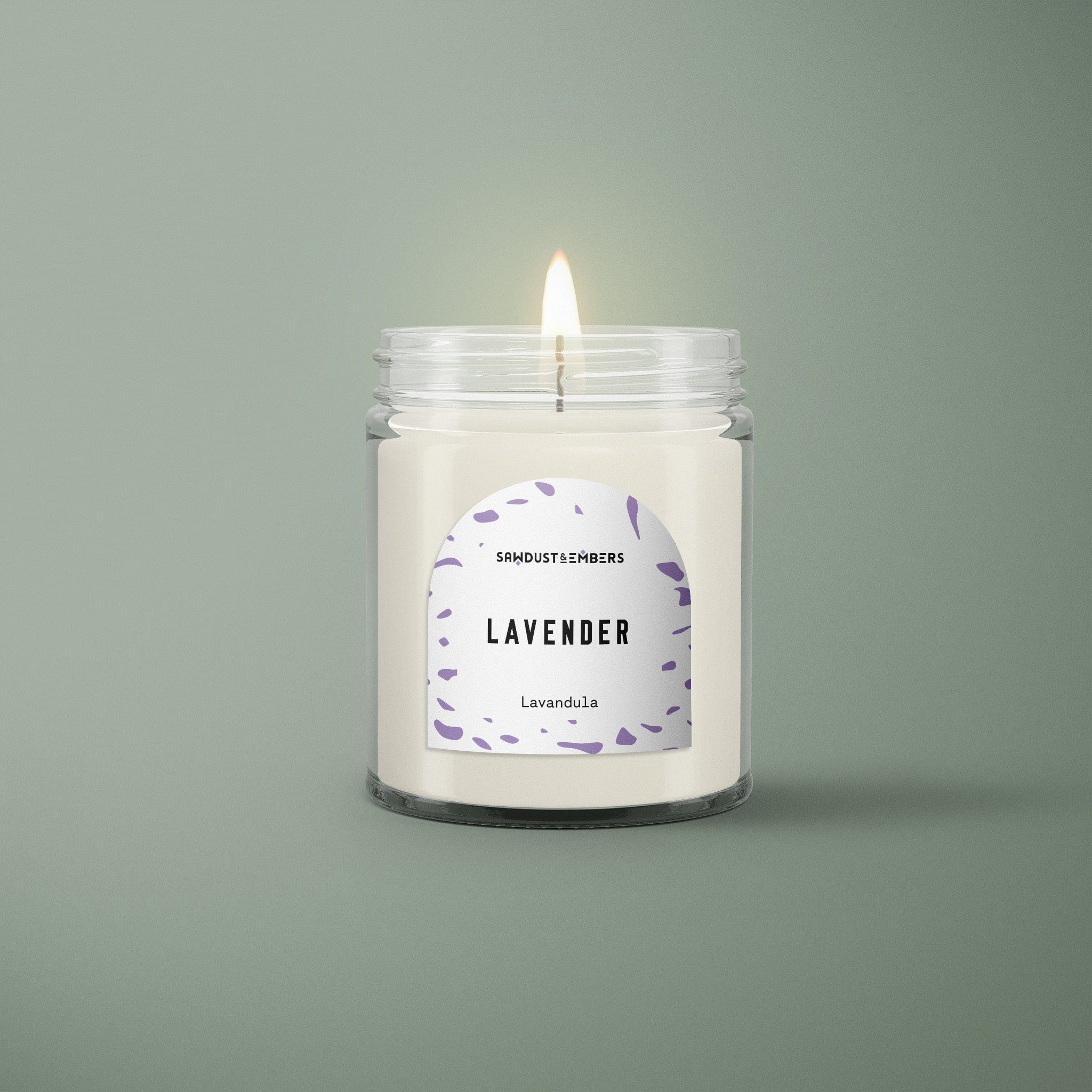 Sawdust & Embers Botanica Candles Lavender - 7.5 OZ Soy Candle